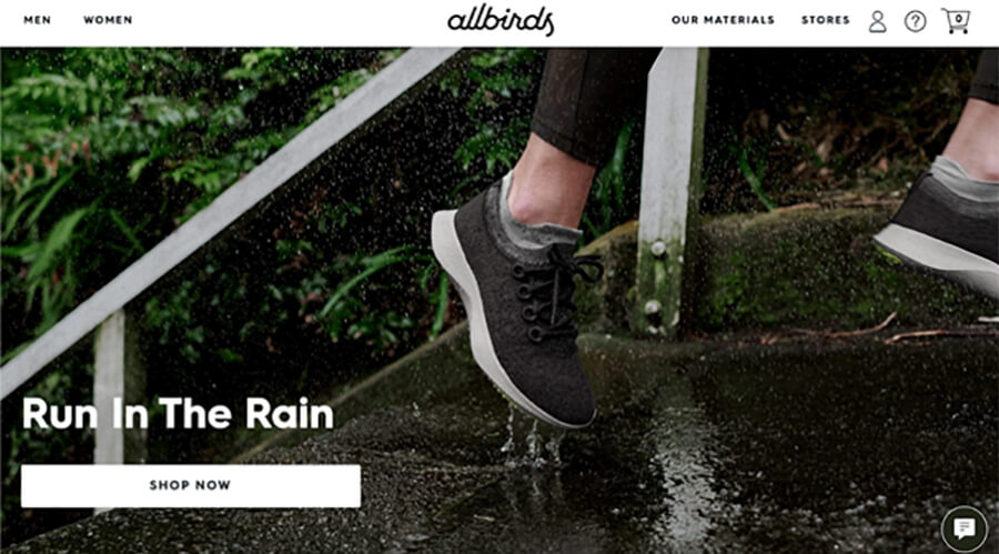 AllBirds, Run in The Rain.